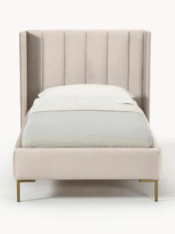 Cama Individual De Terciopelo Dusk