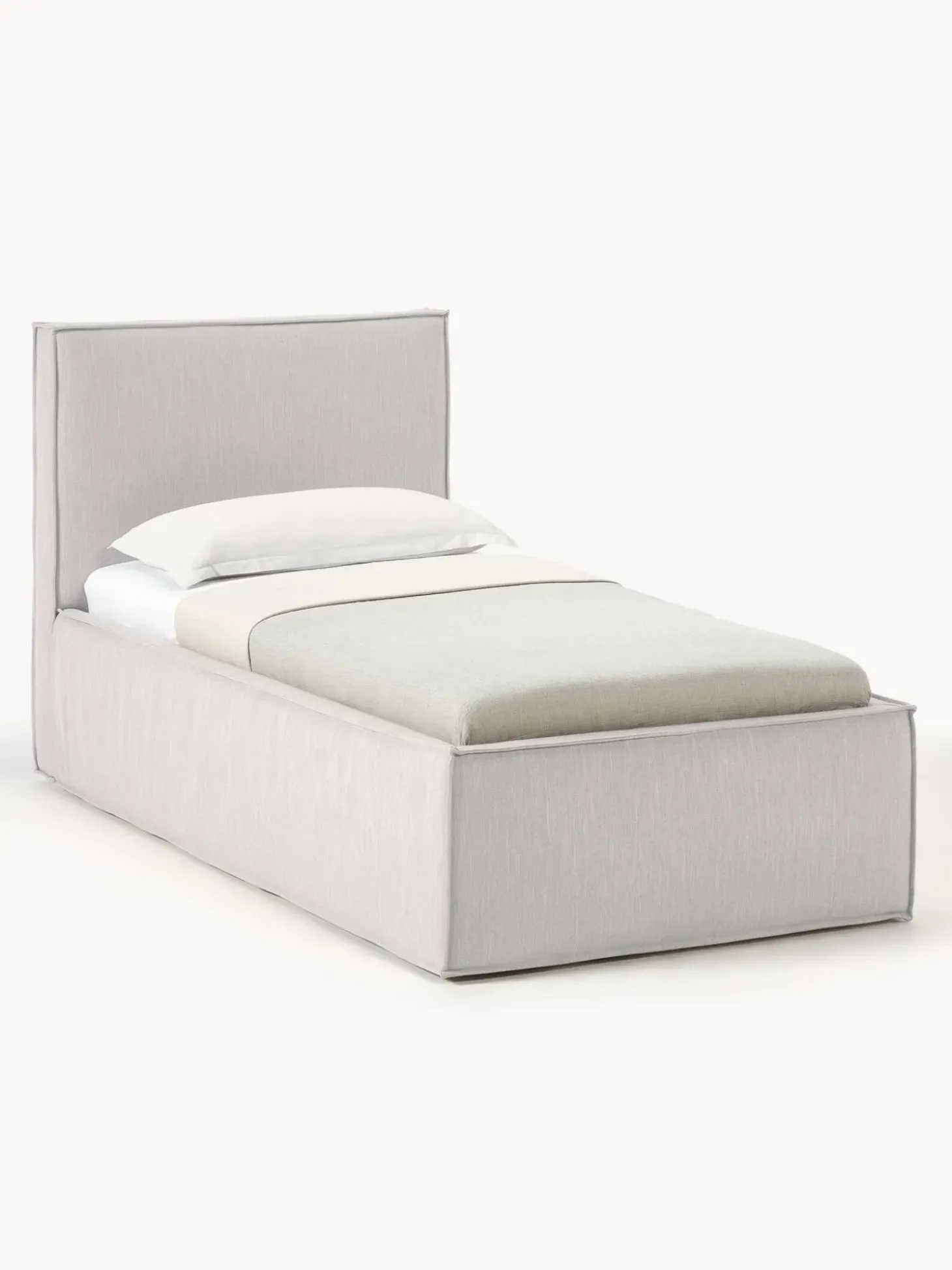 Cama Individual Dream, Con Espacio De Almacenamiento
