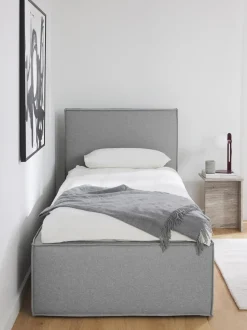 Cama Individual Dream, Con Espacio De Almacenamiento