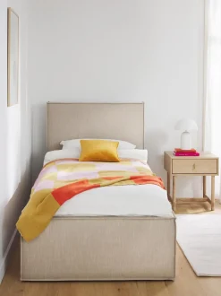 Cama Individual Dream, Con Espacio De Almacenamiento