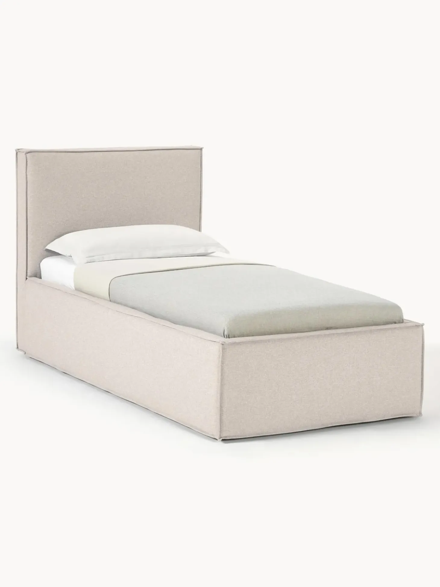 Cama Individual Dream, Con Espacio De Almacenamiento