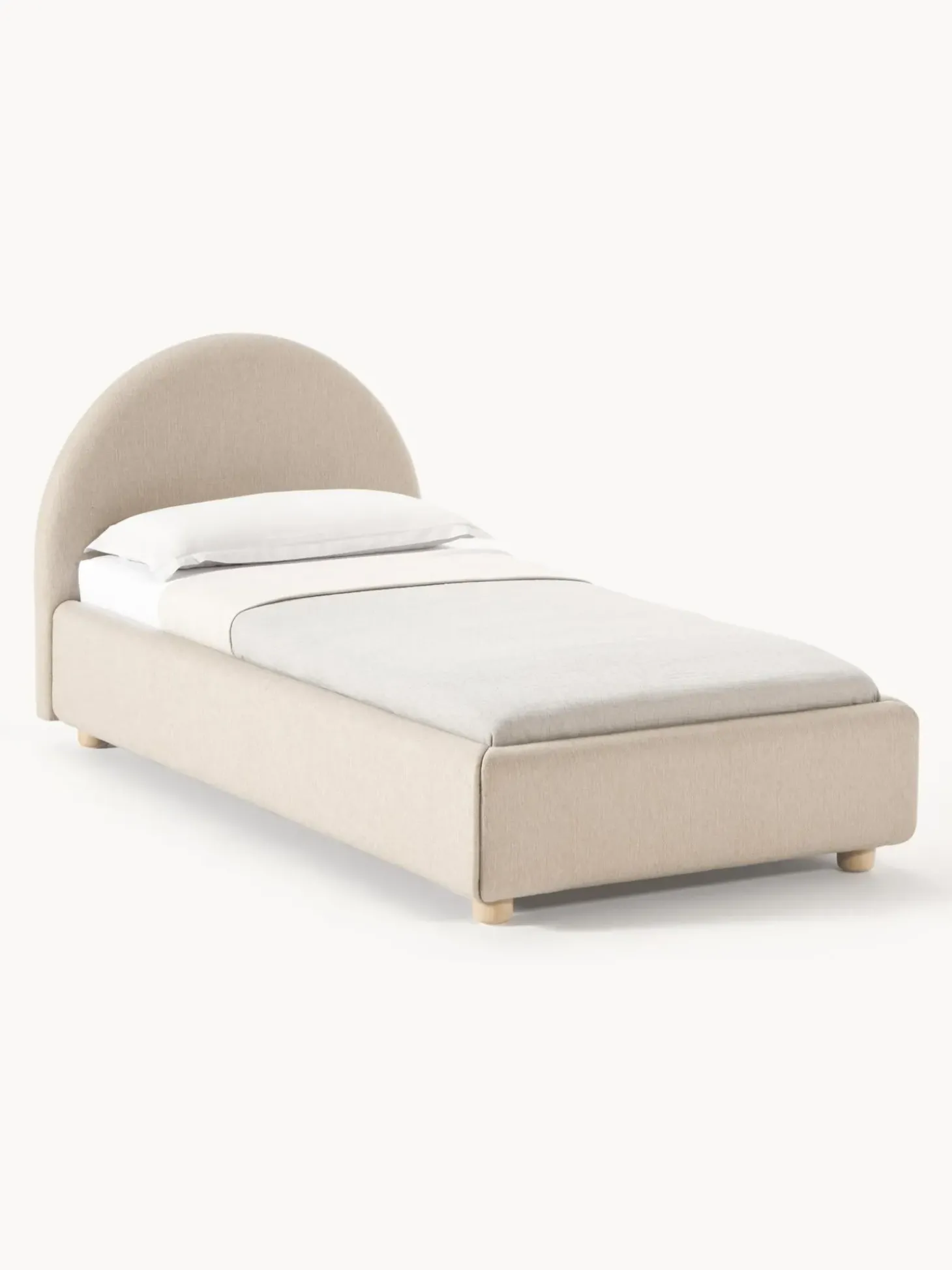 Cama Individual Ebba, Con Espacio De Almacenamiento