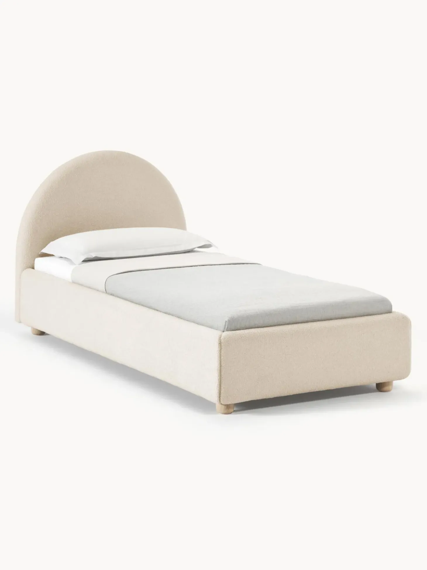 Cama Individual En Tejido Boucle Ebba