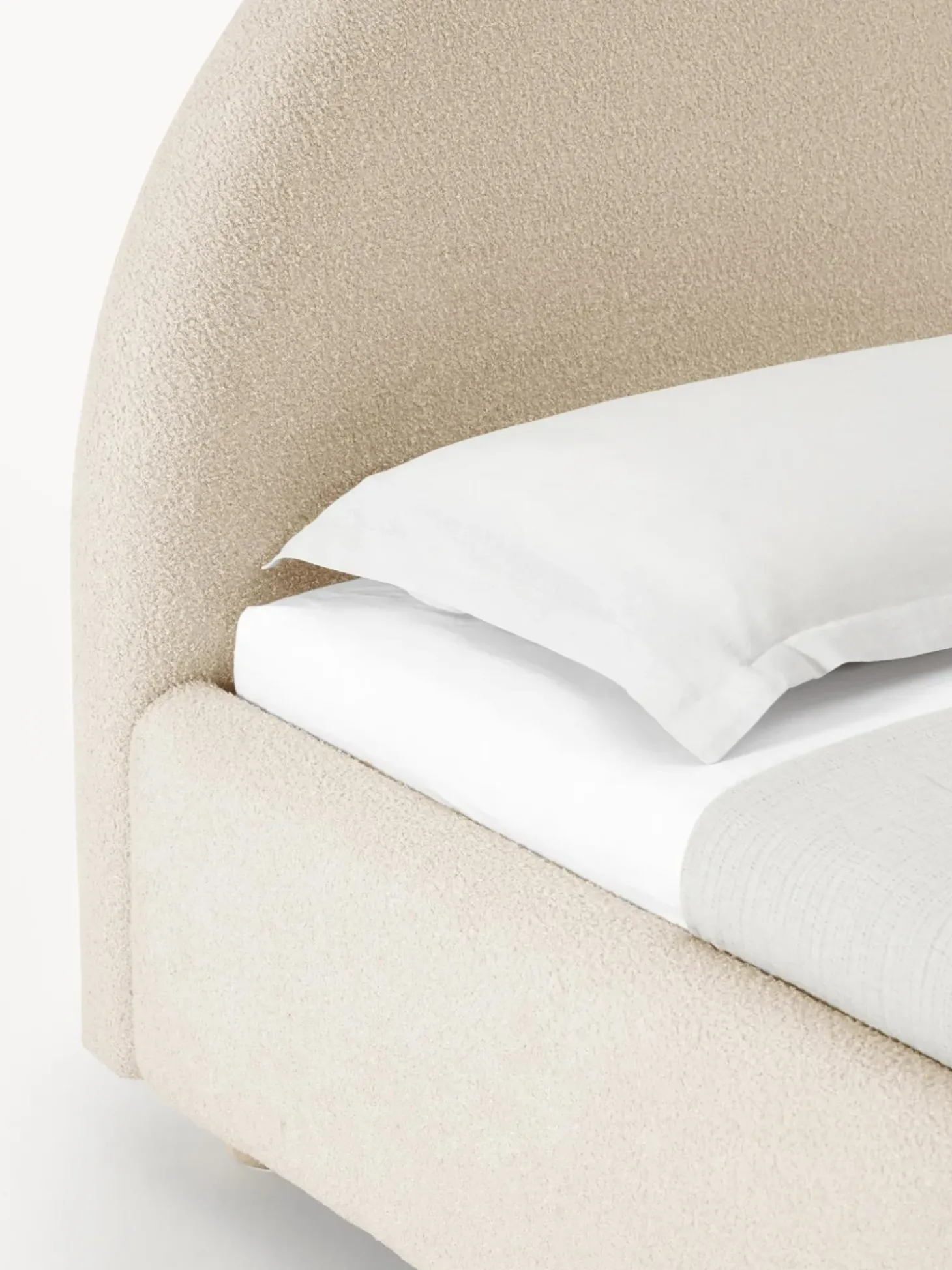 Cama Individual En Tejido Boucle Ebba