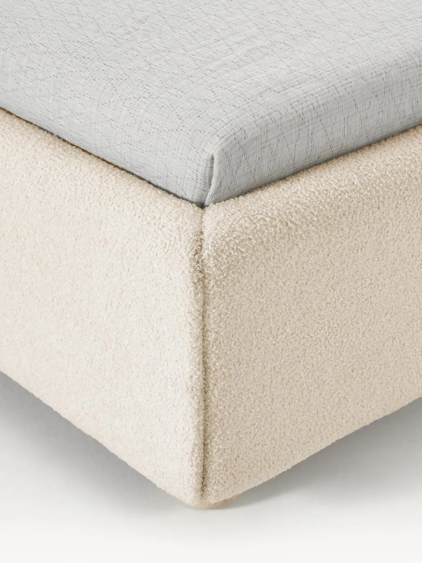 Cama Individual En Tejido Boucle Ebba