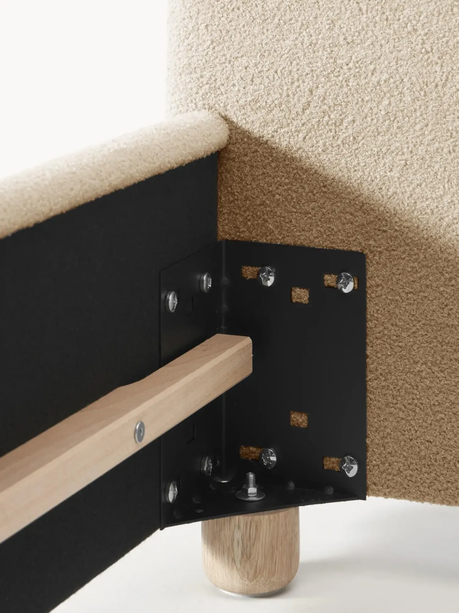 Cama Individual En Tejido Boucle Ebba