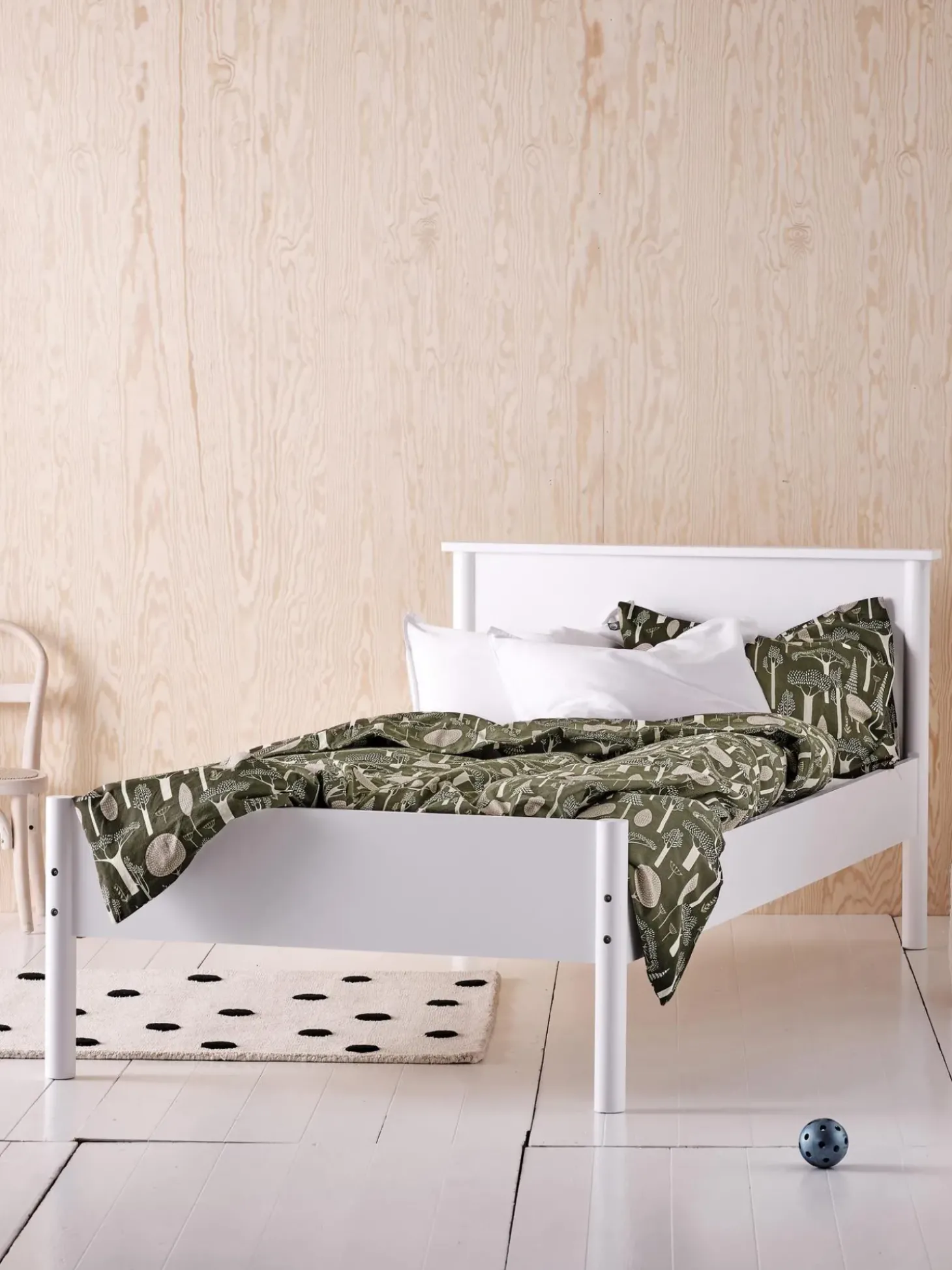 Cama Infantil De Madera Girona, 90 X 200 Cm