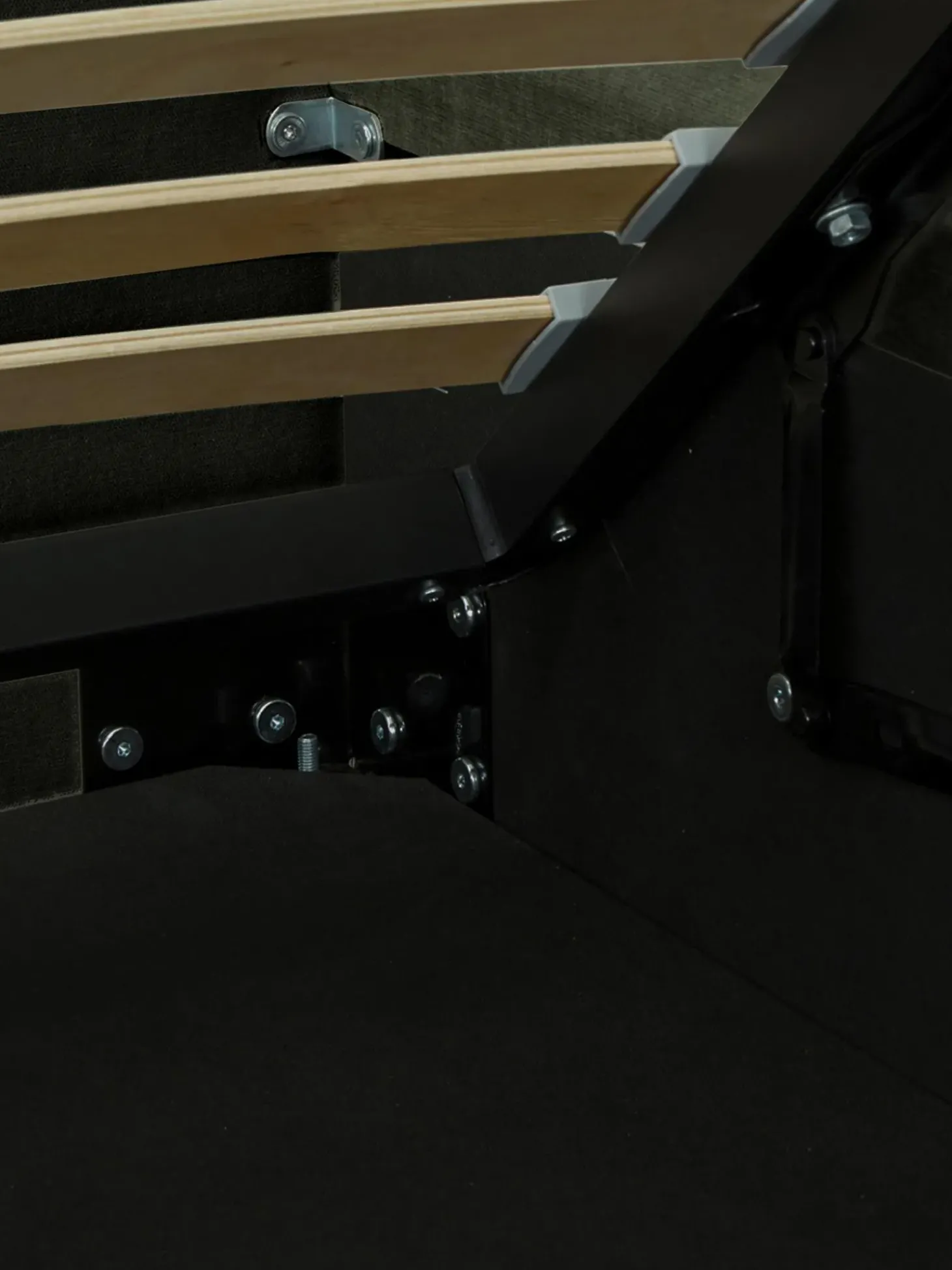 Cama Tapizada Cloud, Con Espacio De Almacenamiento