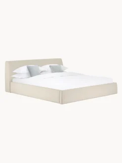 Cama Tapizada Cloud, Con Espacio De Almacenamiento