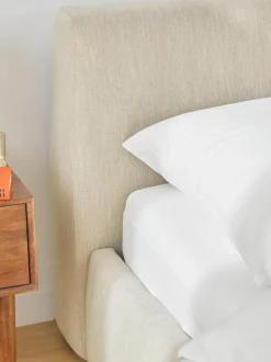 Cama Tapizada Cloud, Con Espacio De Almacenamiento