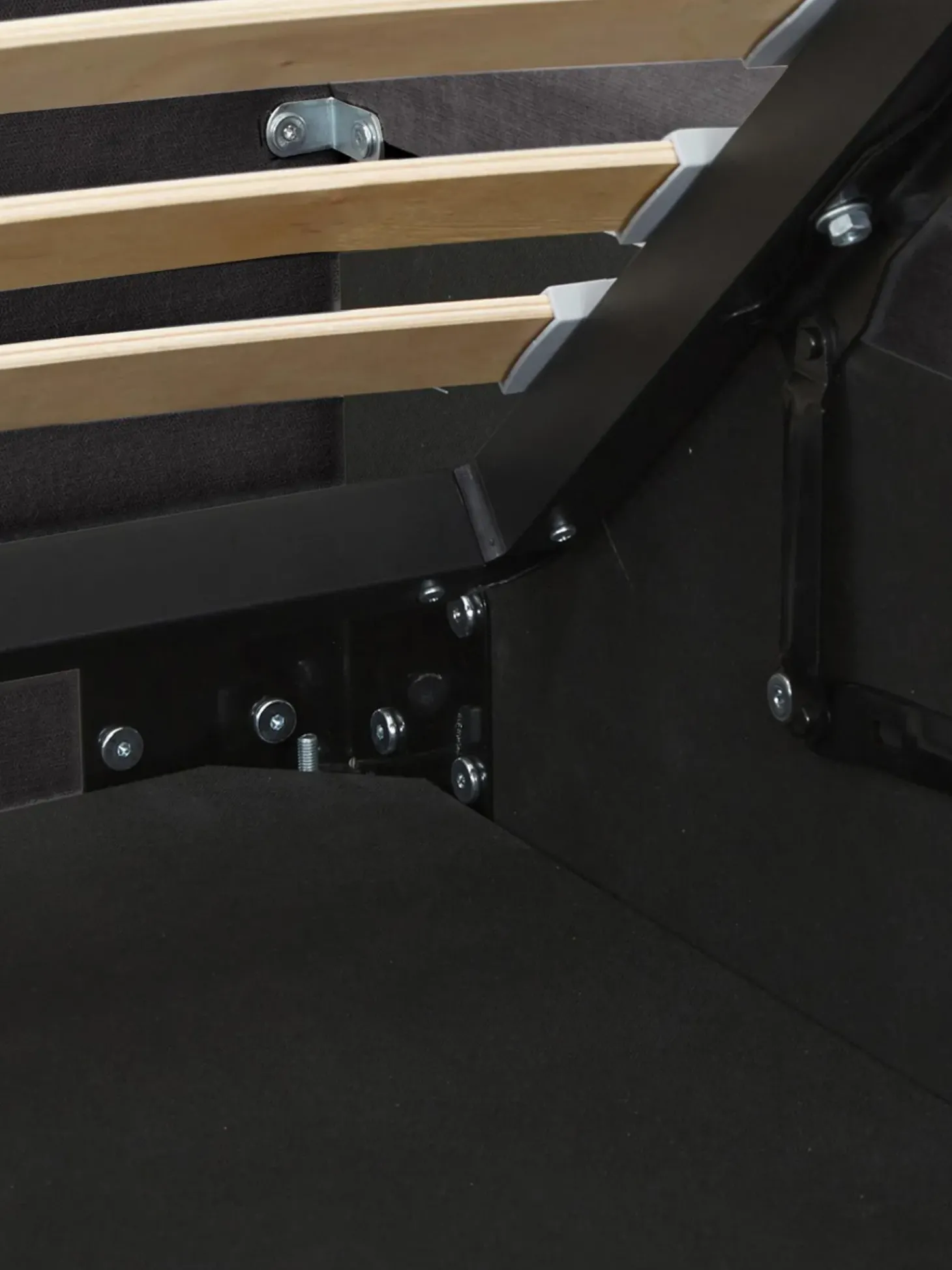 Cama Tapizada Cloud, Con Espacio De Almacenamiento