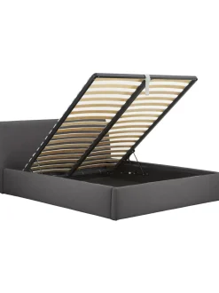 Cama Tapizada Cloud, Con Espacio De Almacenamiento