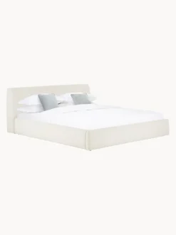 Cama Tapizada Cloud, Con Espacio De Almacenamiento