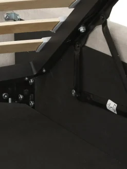 Cama Tapizada Cloud, Con Espacio De Almacenamiento