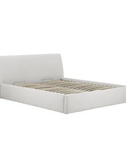 Cama Tapizada Cloud, Con Espacio De Almacenamiento