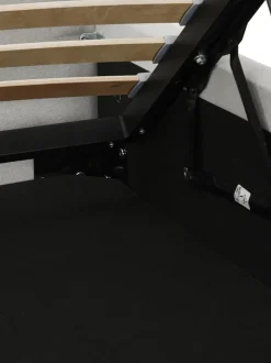 Cama Tapizada Cloud, Con Espacio De Almacenamiento