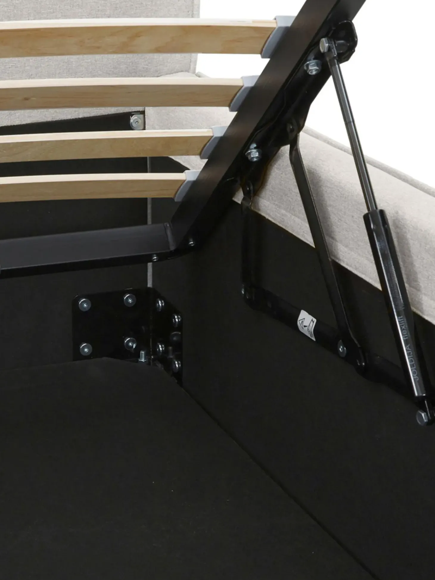 Cama Tapizada Dream, Con Espacio De Almacenamiento