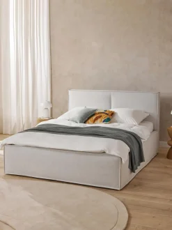 Cama Tapizada Dream, Con Espacio De Almacenamiento