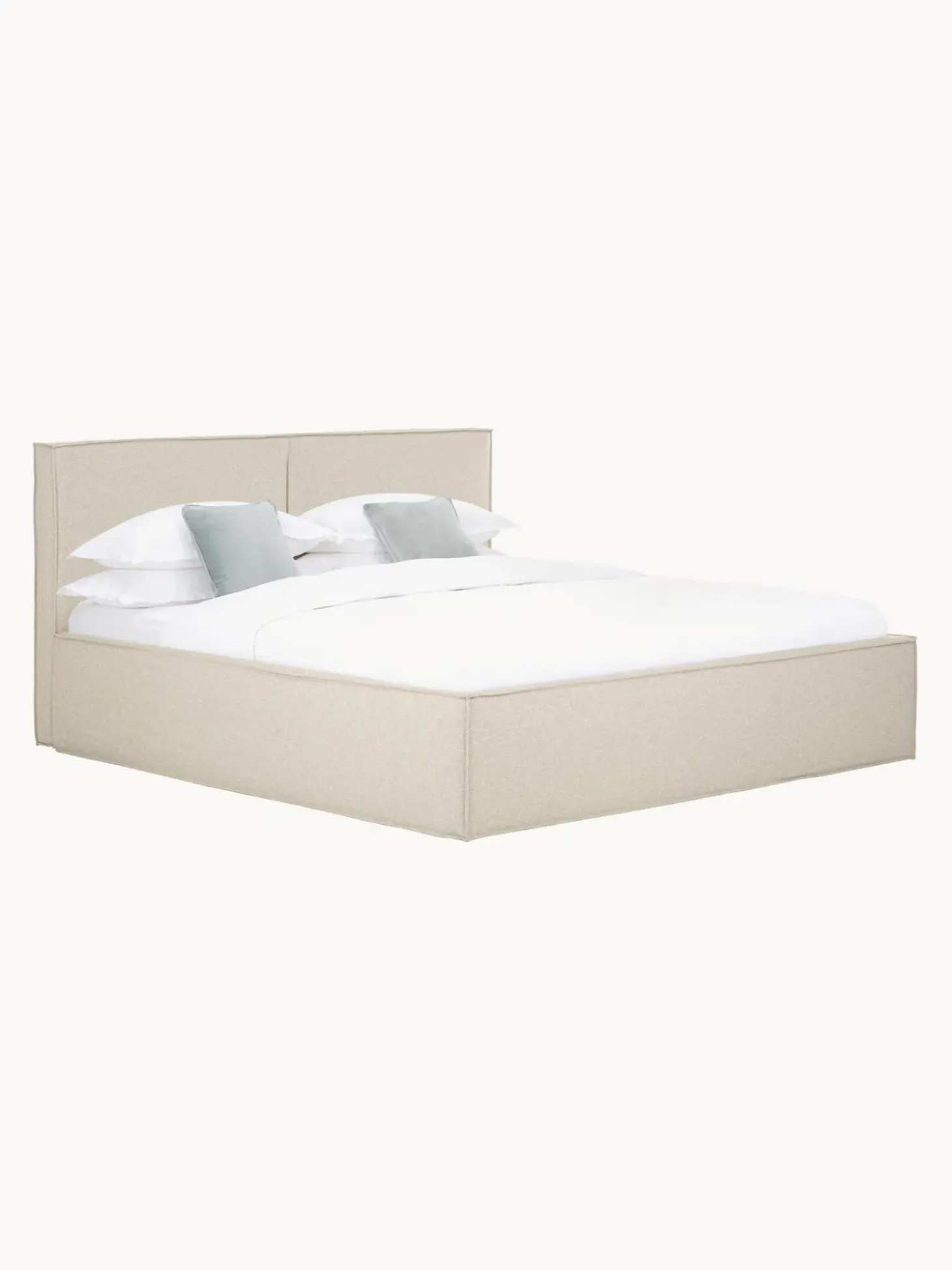 Cama Tapizada Dream, Con Espacio De Almacenamiento