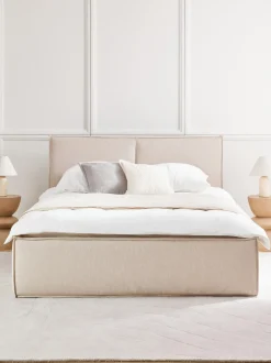 Cama Tapizada Dream, Con Espacio De Almacenamiento