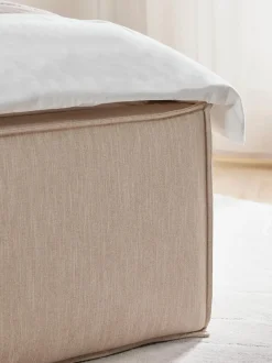 Cama Tapizada Dream, Con Espacio De Almacenamiento