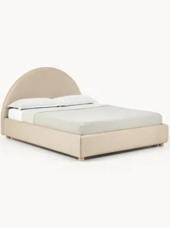 Cama Tapizada Ebba, Con Espacio De Almacenamiento