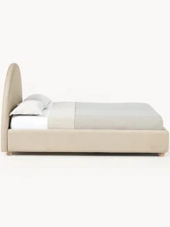 Cama Tapizada Ebba, Con Espacio De Almacenamiento