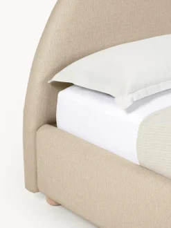 Cama Tapizada Ebba, Con Espacio De Almacenamiento