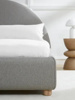 Cama Tapizada Ebba, Con Espacio De Almacenamiento