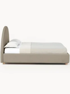 Cama Tapizada Ebba, Con Espacio De Almacenamiento