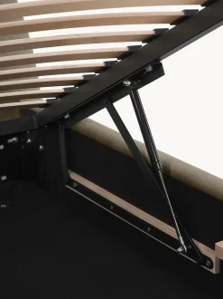 Cama Tapizada Ebba, Con Espacio De Almacenamiento