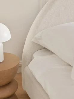 Cama Tapizada Ebba, Con Espacio De Almacenamiento