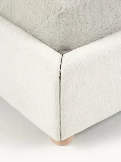 Cama Tapizada Ebba, Con Espacio De Almacenamiento