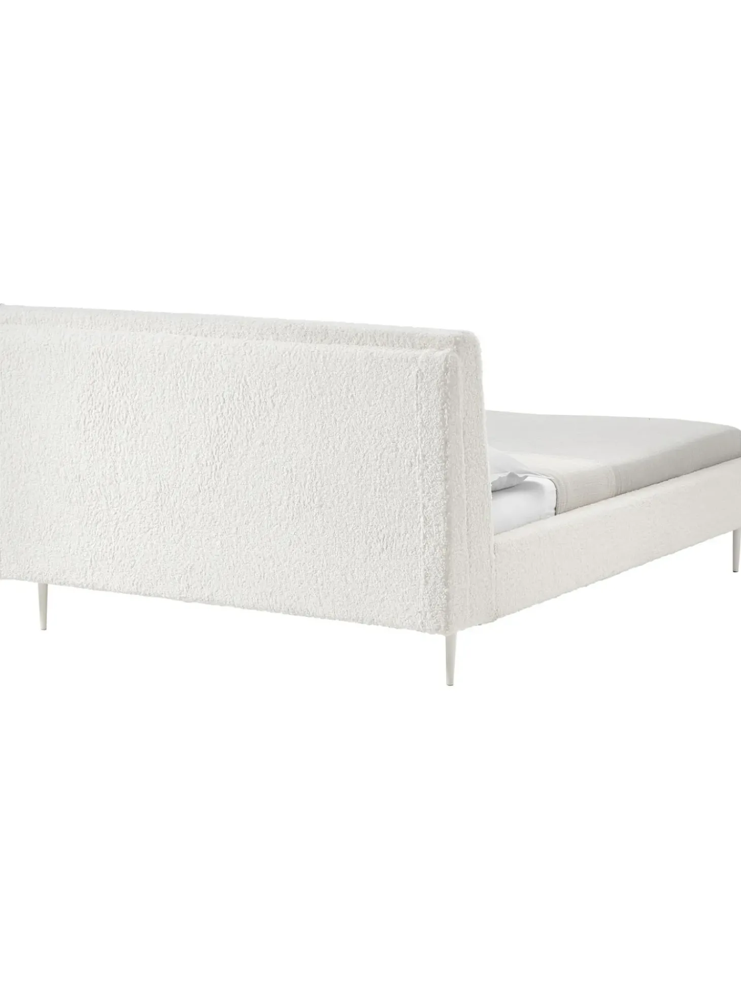 Cama Tapizada En Borreguillo Layla