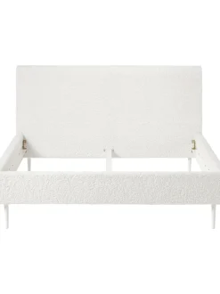 Cama Tapizada En Borreguillo Layla