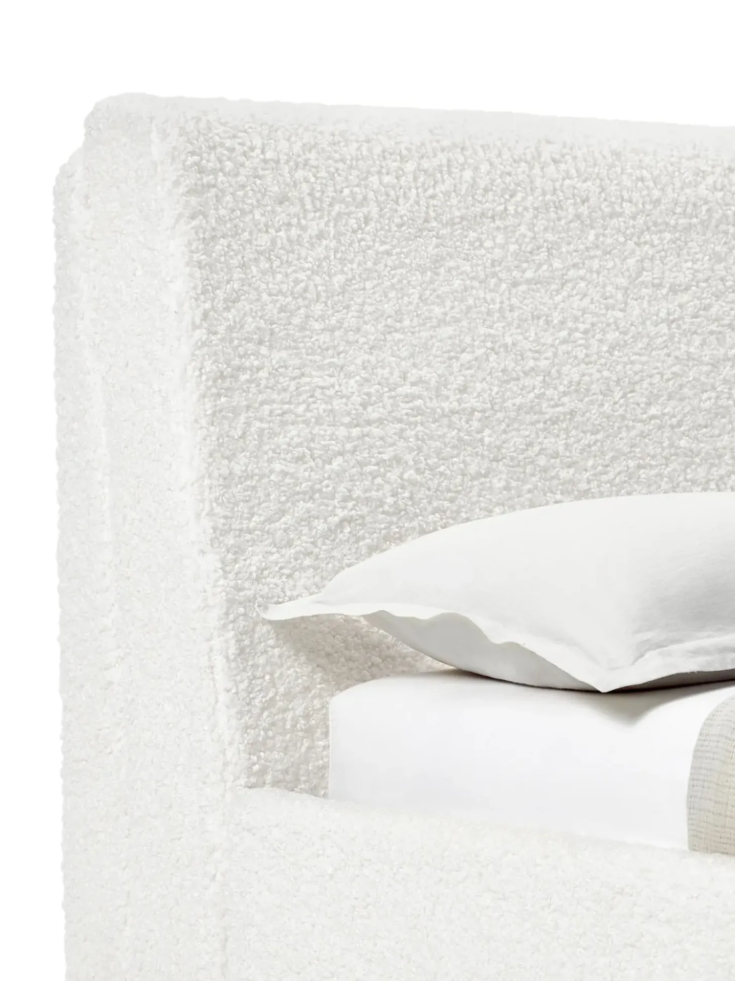 Cama Tapizada En Borreguillo Layla