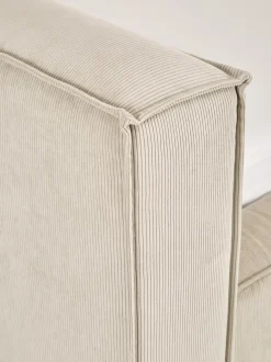 Cama Tapizada En Pana Lennon, Con Espacio De Almacenamiento