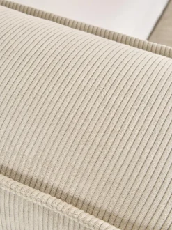 Cama Tapizada En Pana Lennon, Con Espacio De Almacenamiento