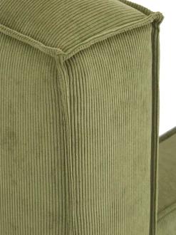 Cama Tapizada En Pana Lennon