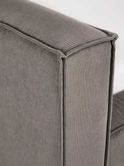 Cama Tapizada En Pana Lennon