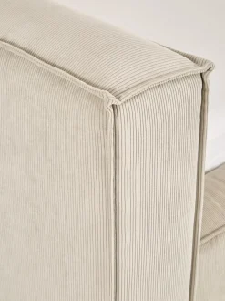 Cama Tapizada En Pana Lennon