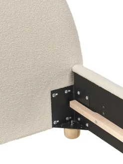 Cama Tapizada En Tejido Boucle Ebba