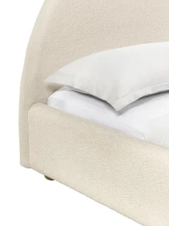 Cama Tapizada En Tejido Boucle Ebba