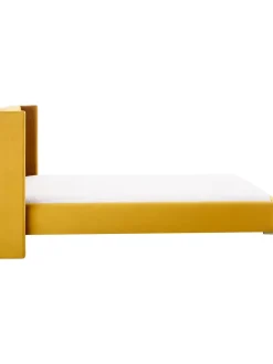 Cama Tapizada En Terciopelo Dusk