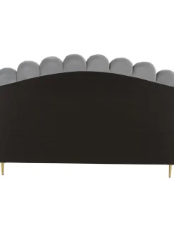 Cama Tapizada En Terciopelo Glamour