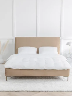 Cama Tapizada En Terciopelo Peace