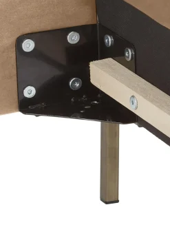 Cama Tapizada En Terciopelo Peace