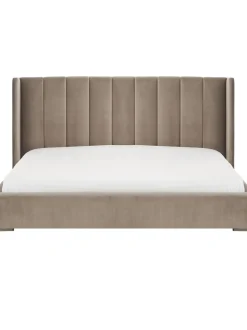 Cama Tapizada En Terciopelo Dusk