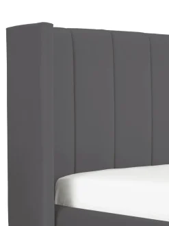 Cama Tapizada En Terciopelo Dusk