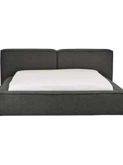 Cama Tapizada Lennon, Con Espacio De Almacenamiento